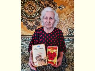 85-ти летний юбилей Новоселовой Галины Федоровны - получателя социальных услуг на дому